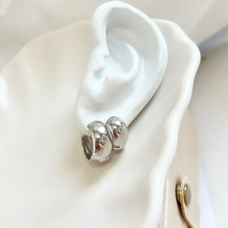 DUPLA ARGOLA ARTICULADA LISA DUPLA ARGOLA ARTICULADA LISA