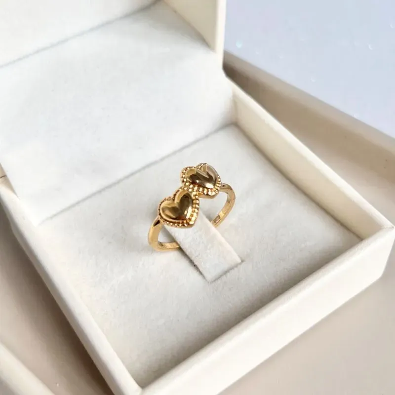 ANEL 2 CORAÇÕES ANEL 2 CORAÇÕES