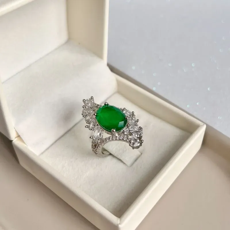 ANEL ELEGANTE VERDE ANEL ELEGANTE VERDE