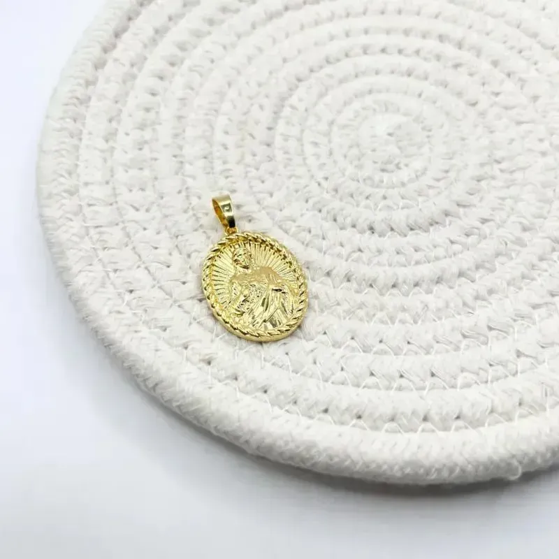 PINGENTE MEDALHA OVAL JESUS CRISTO PINGENTE MEDALHA OVAL JESUS CRISTO