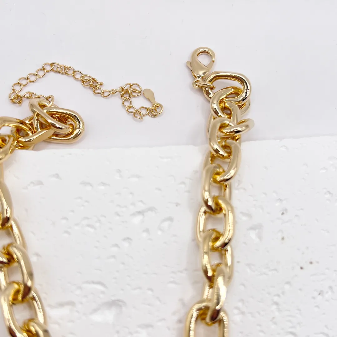 COLAR CHOKER ELOS COM MAXI PÉROLA