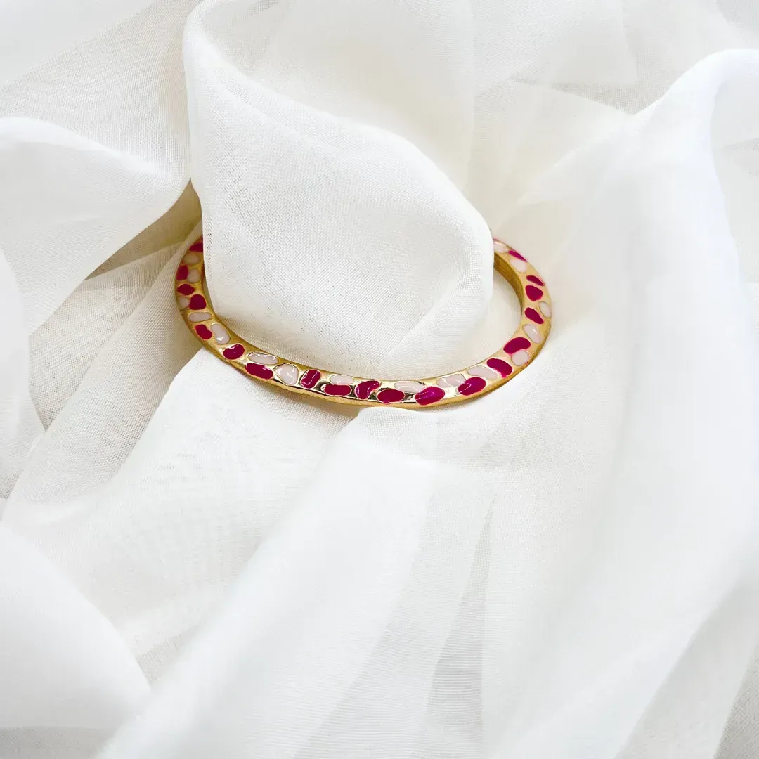 BRACELETE DUAS CORES RESINA
