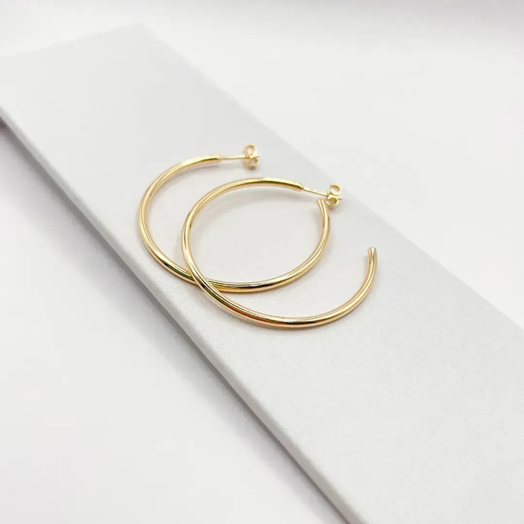 BRINCO ARGOLA 2MM 4,5CM