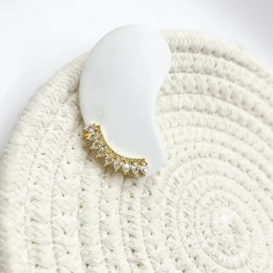 BRINCO EAR CUFF GOTAS