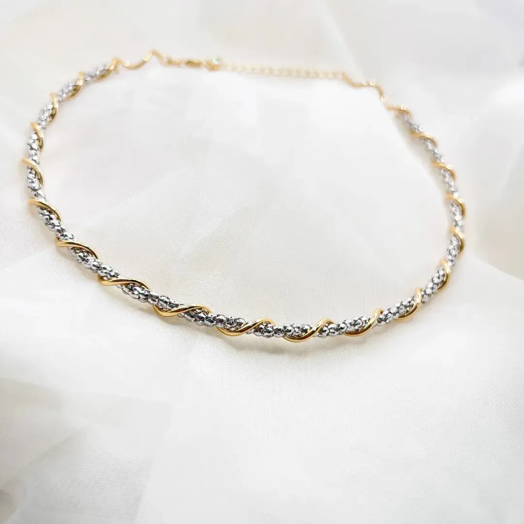 COLAR CHOKER ARO 2 BANHOS