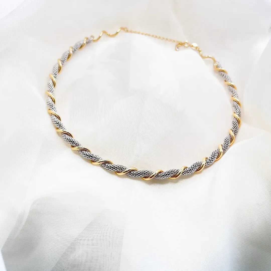 COLAR CHOKER ARO 2 BANHOS