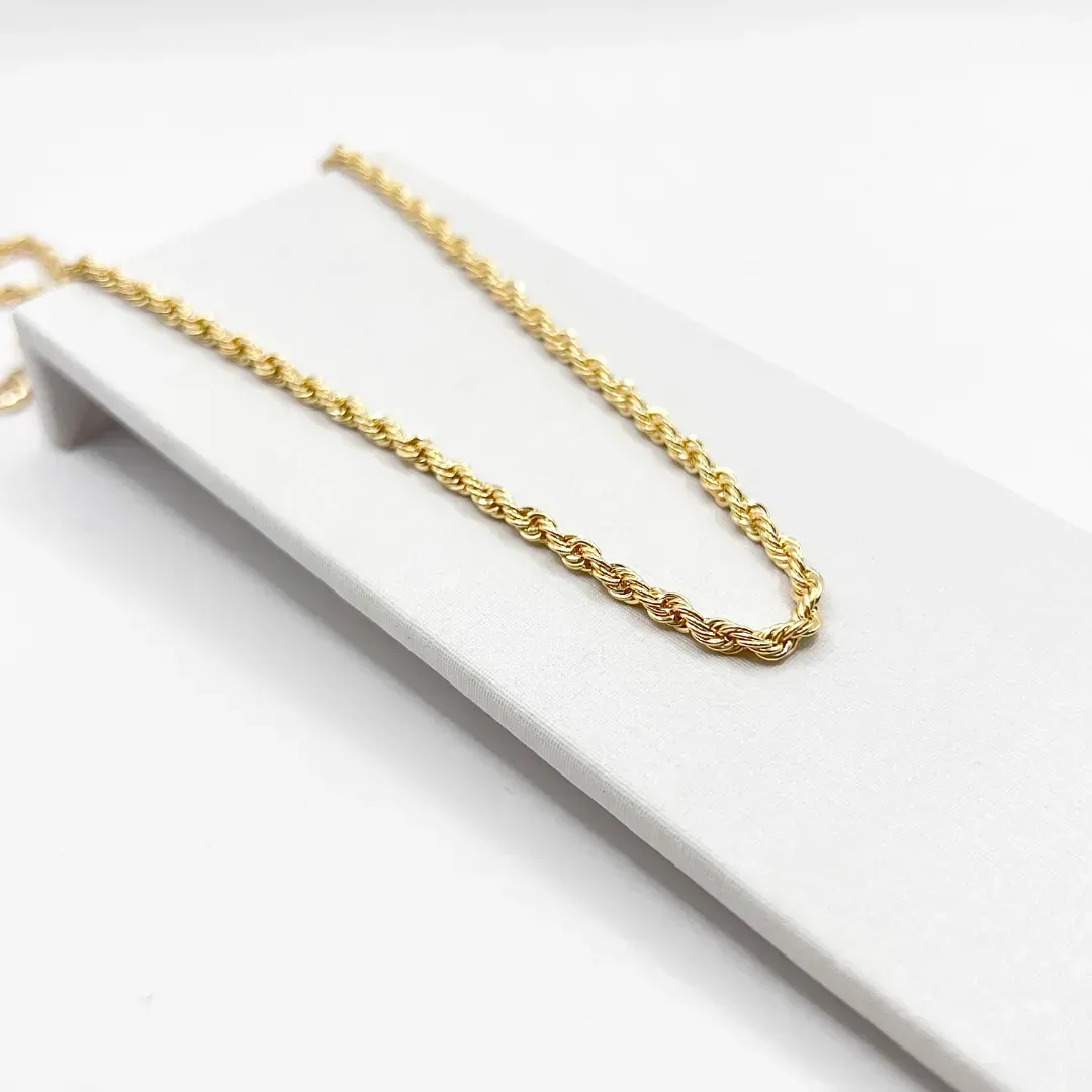 COLAR CHOKER CORDÃO BAIANO 2MM 40CM