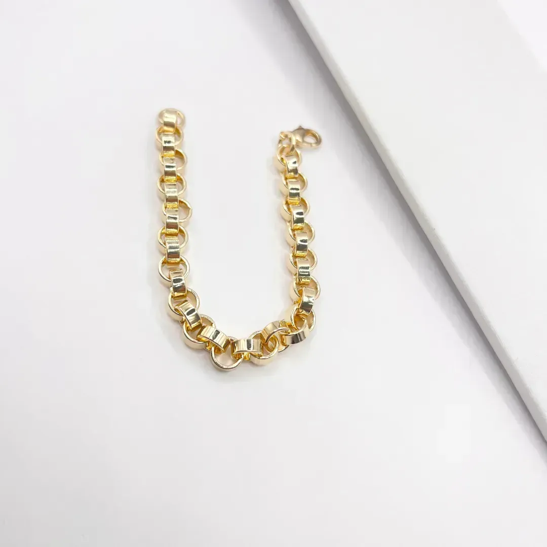 PULSEIRA ELO PORTUGUÊS 3MM