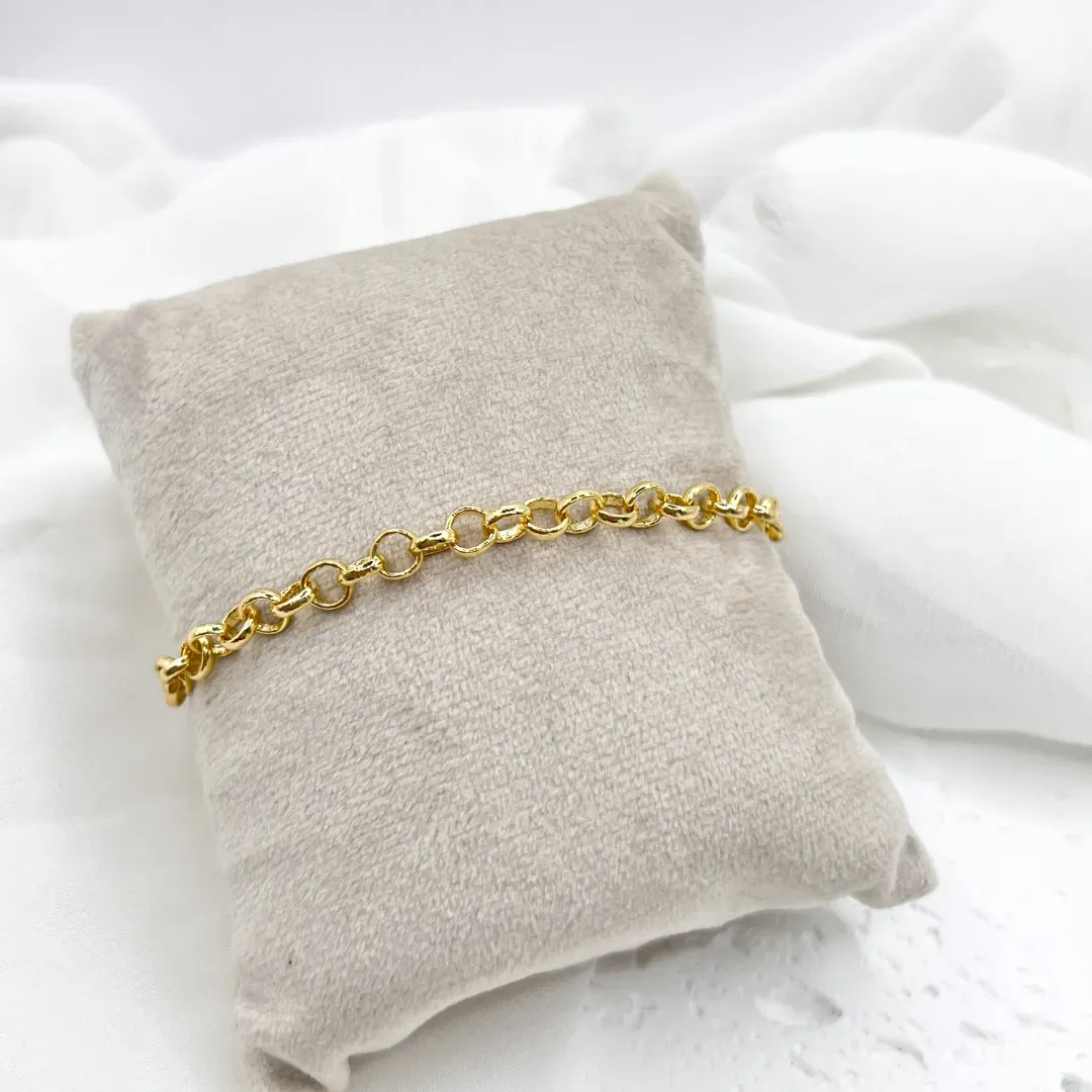 PULSEIRA ELO PORTUGUÊS 4MM