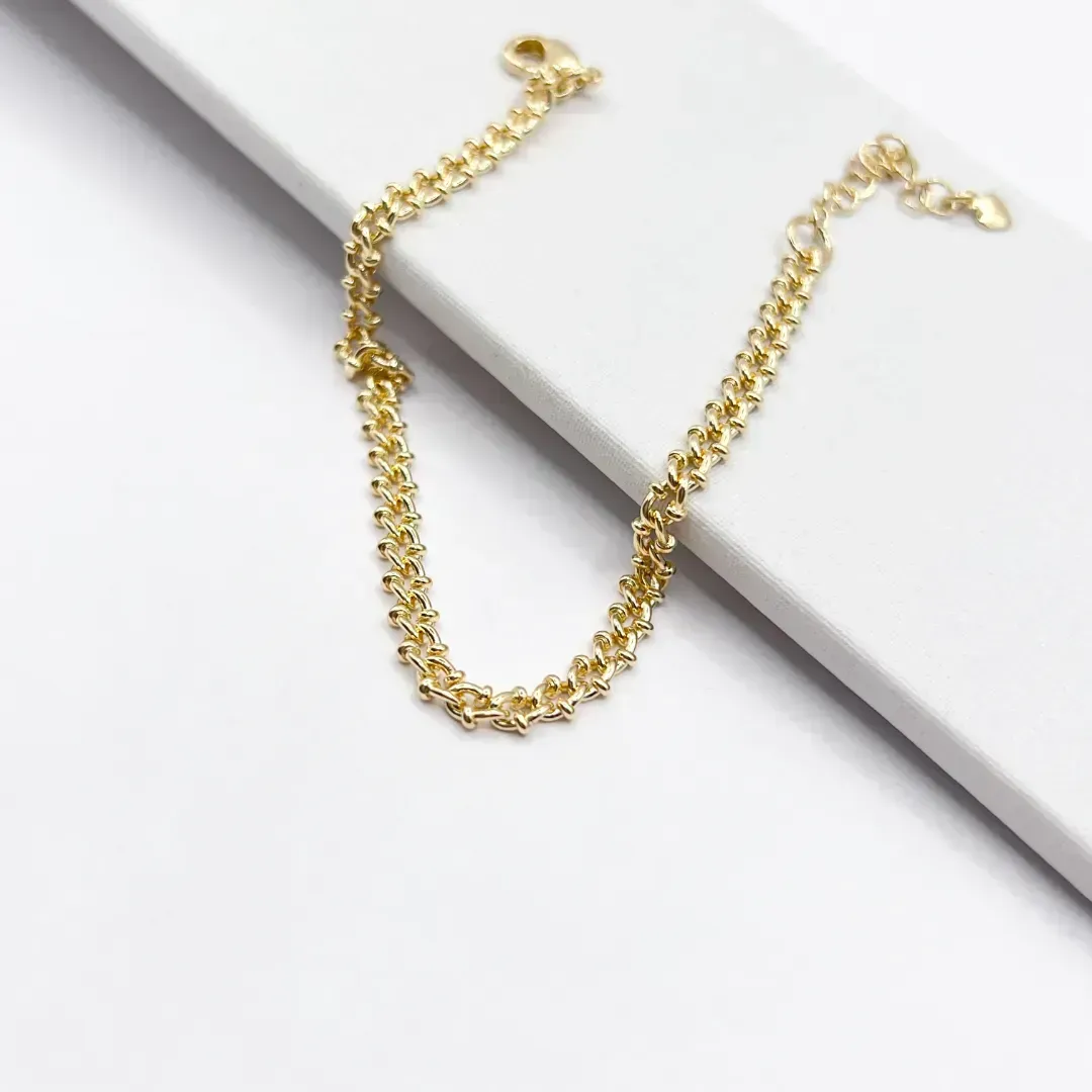 PULSEIRA ELOS COM PEQUENO DETALHE NA LATERAL