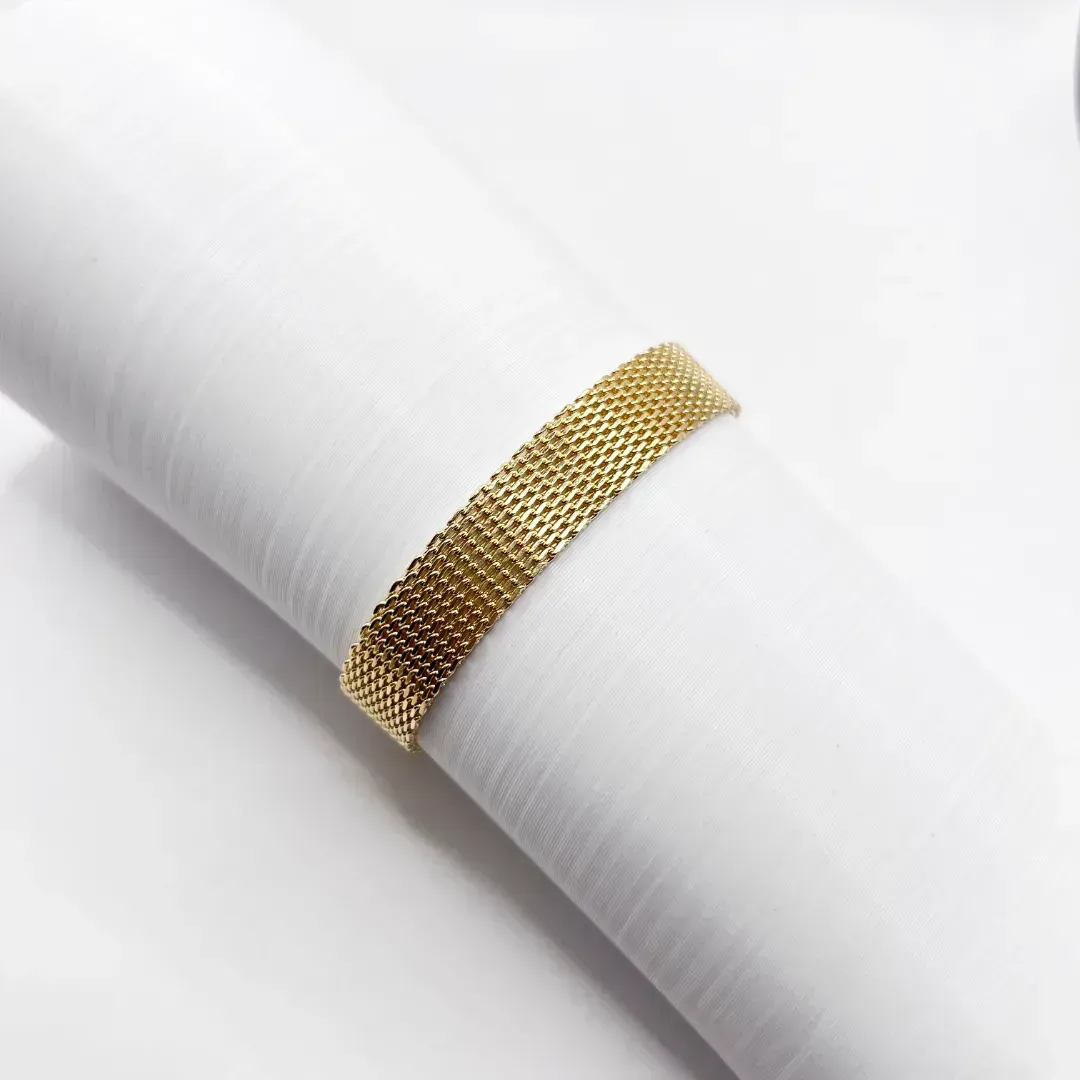 PULSEIRA MALHA LARGA 1CM