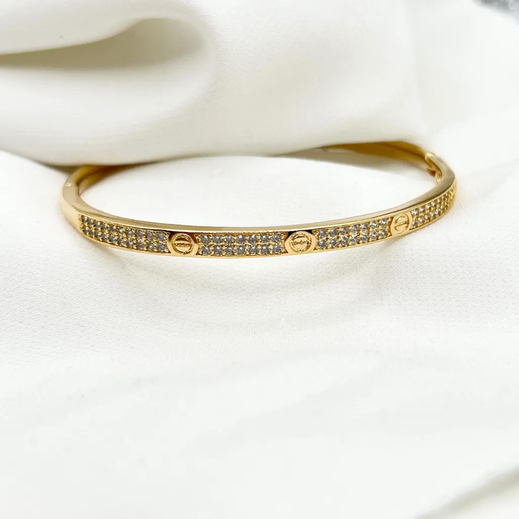 BRACELETE CARTIER COM MICRO ZIRCONIAS