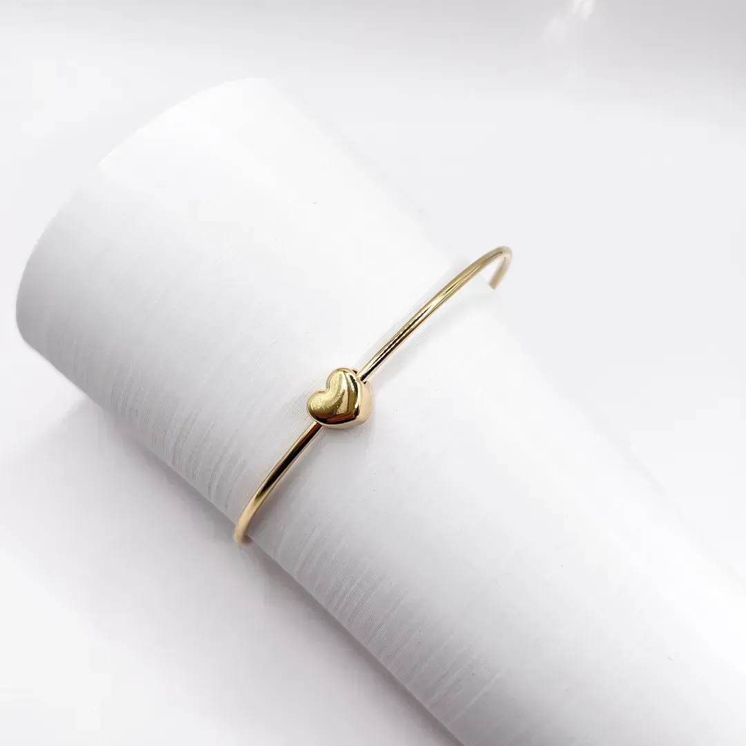 BRACELETE ABERTO CORAÇÃO