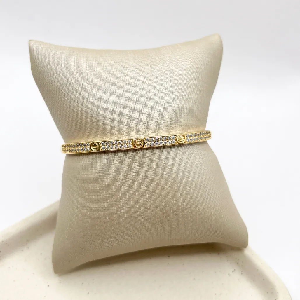 BRACELETE CARTIER COM MICRO ZIRCONIAS