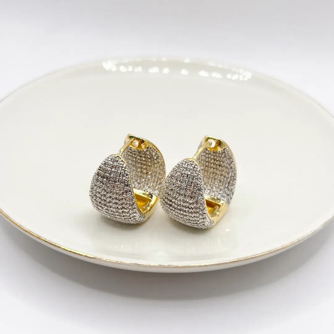 BRINCO ARGOLA ARTICULADA GRANDE MICRO ZIRCONIA DENTRO E FORA COM DETALHE EM RODIO BRANCO