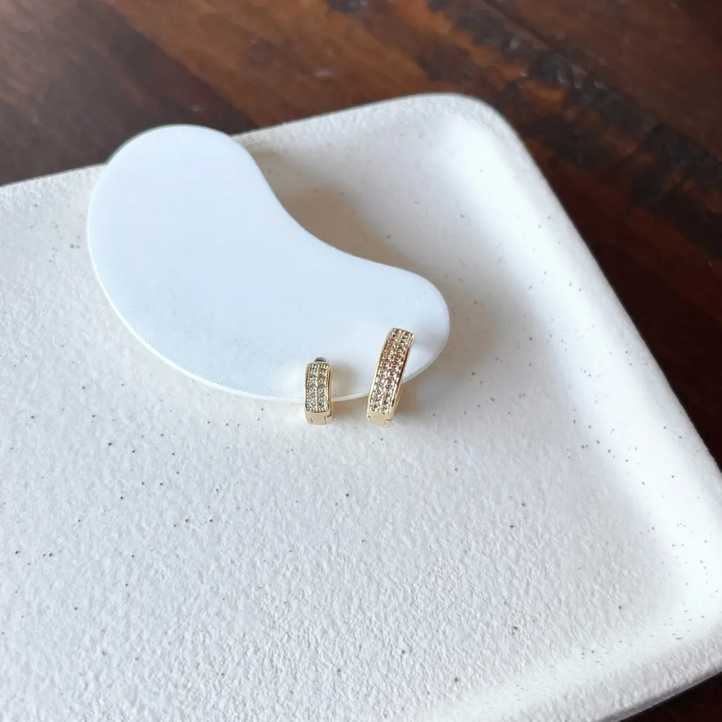DUPLA ARGOLA ARTICULADA MICRO ZIRCONIAS