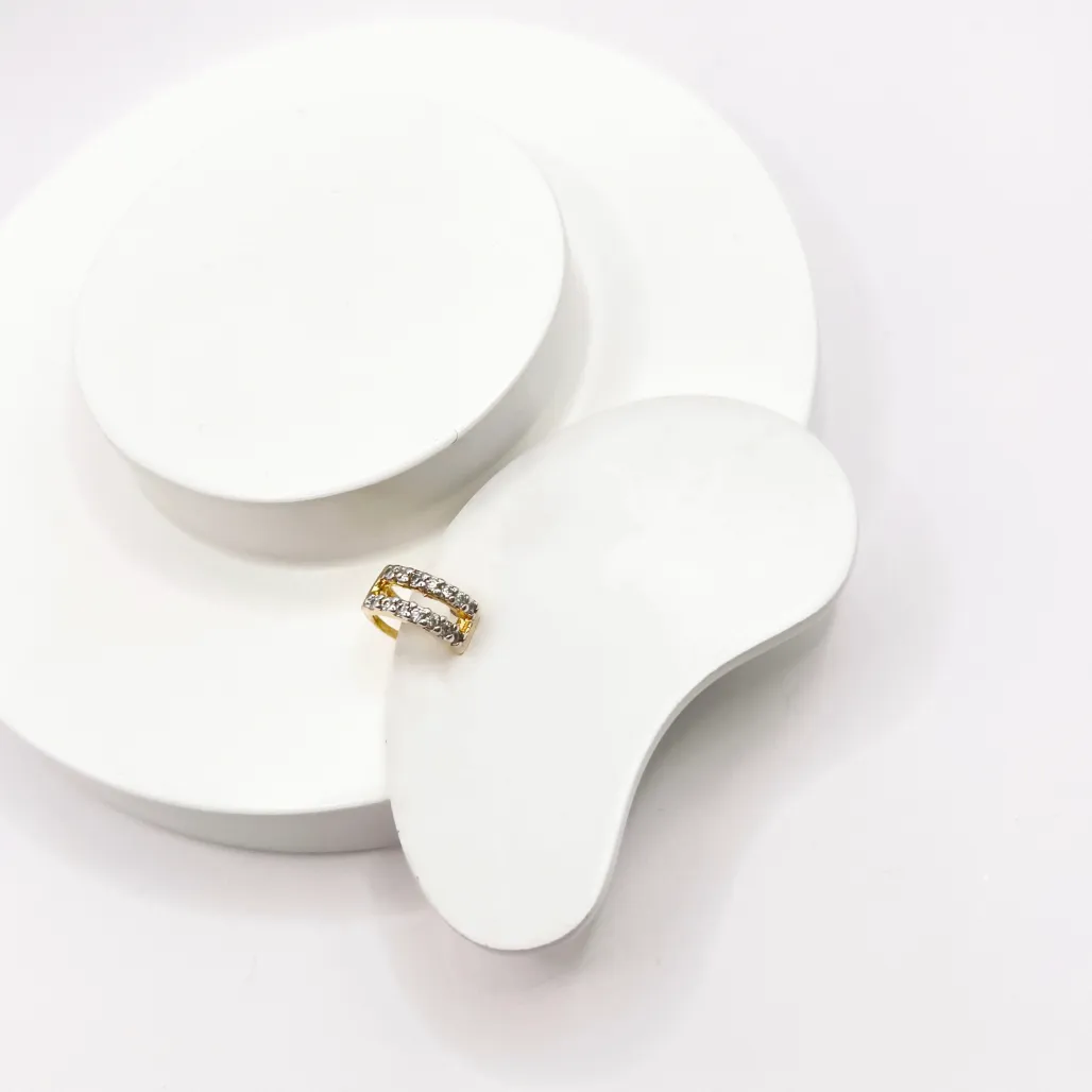 PIERCING FAKE DUPLO MICRO ZIRCONIA