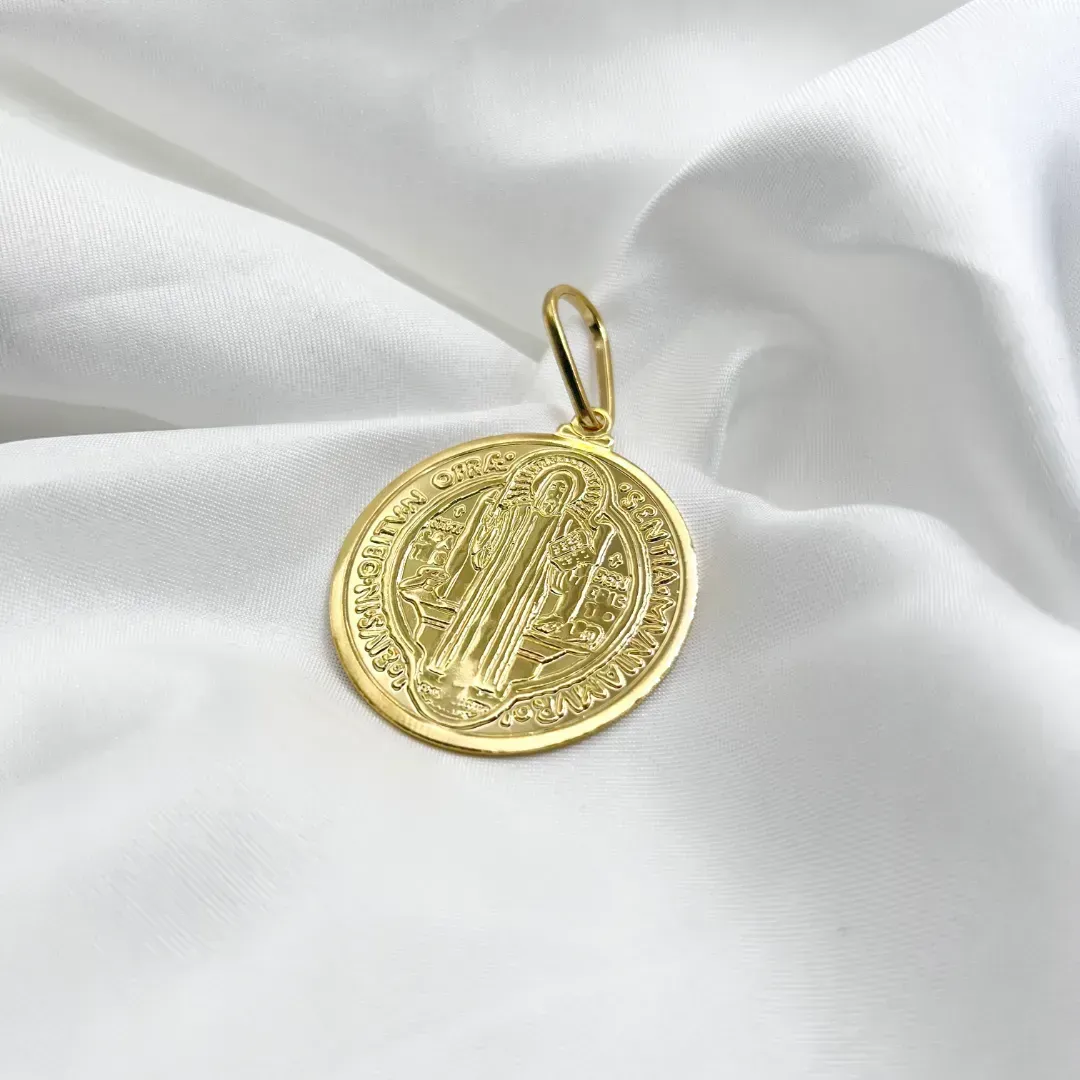 PINGENTE MEDALHA 3,5CM SÃO BENTO
