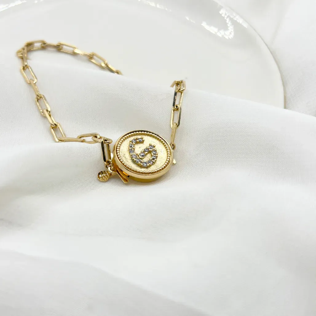 PULSEIRA LETRA FECHO GAVETA - G