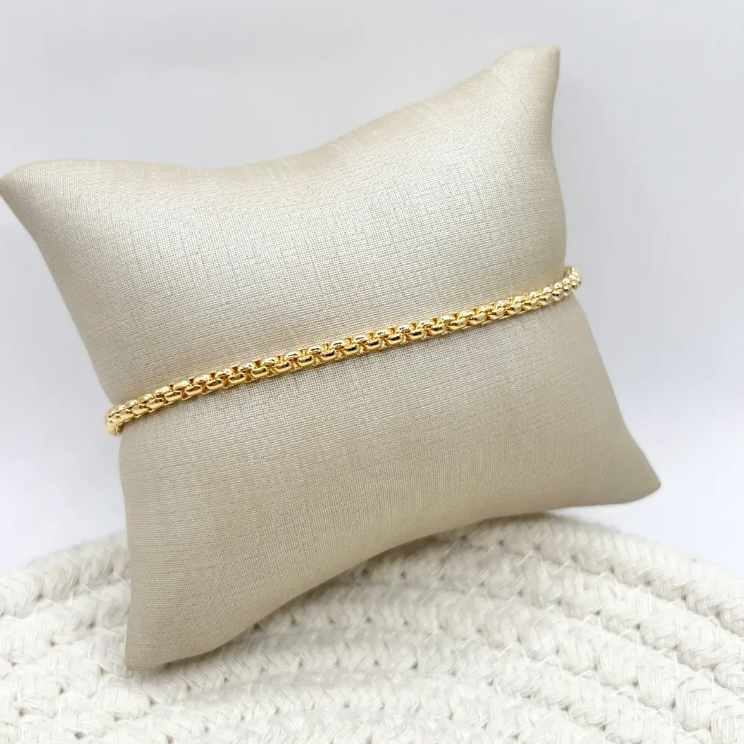 PULSEIRA MASCULINA MALHA VENEZIANA 2MM