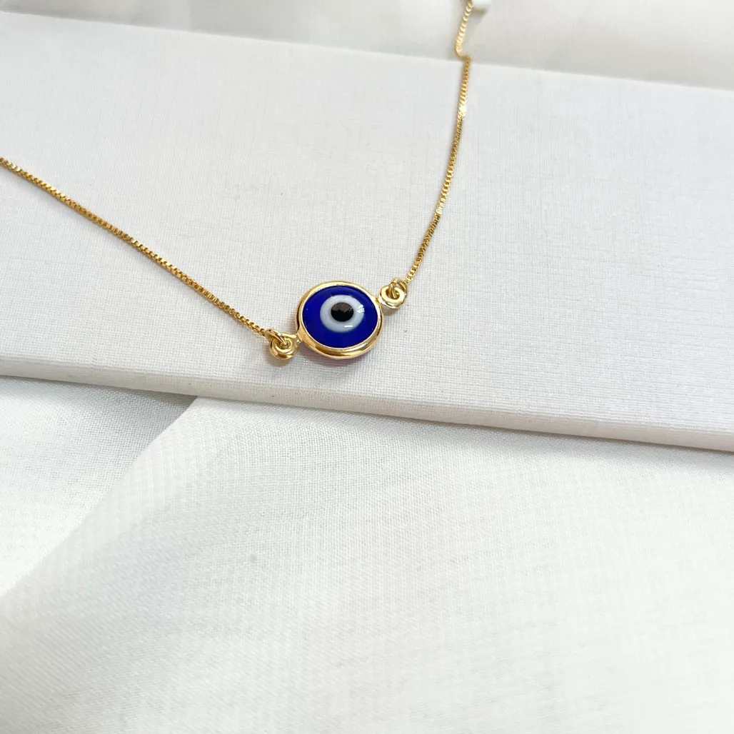 PULSEIRA VENEZIANA COM OLHO GREGO