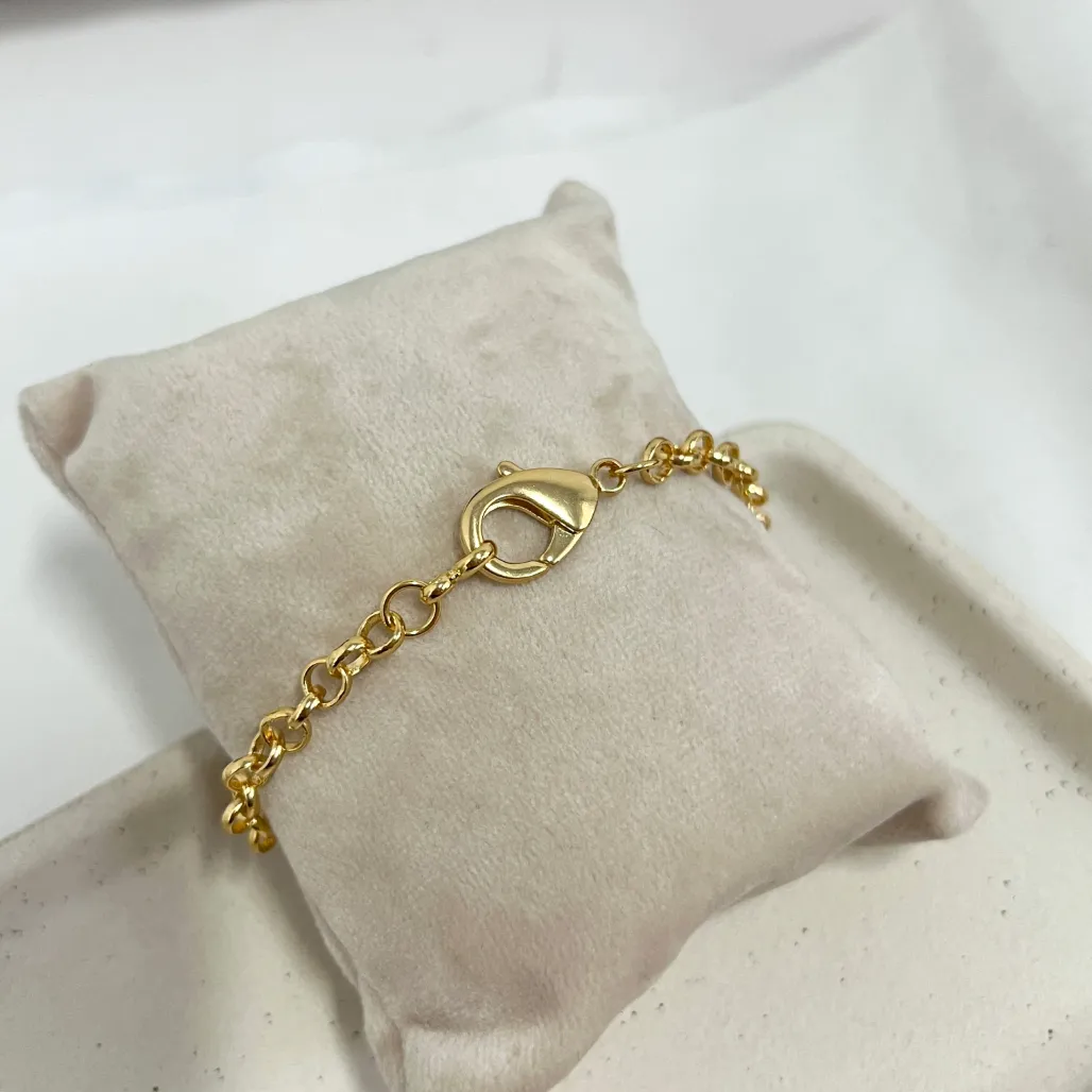 PULSEIRA ELO PORTUGUÊS 5MM