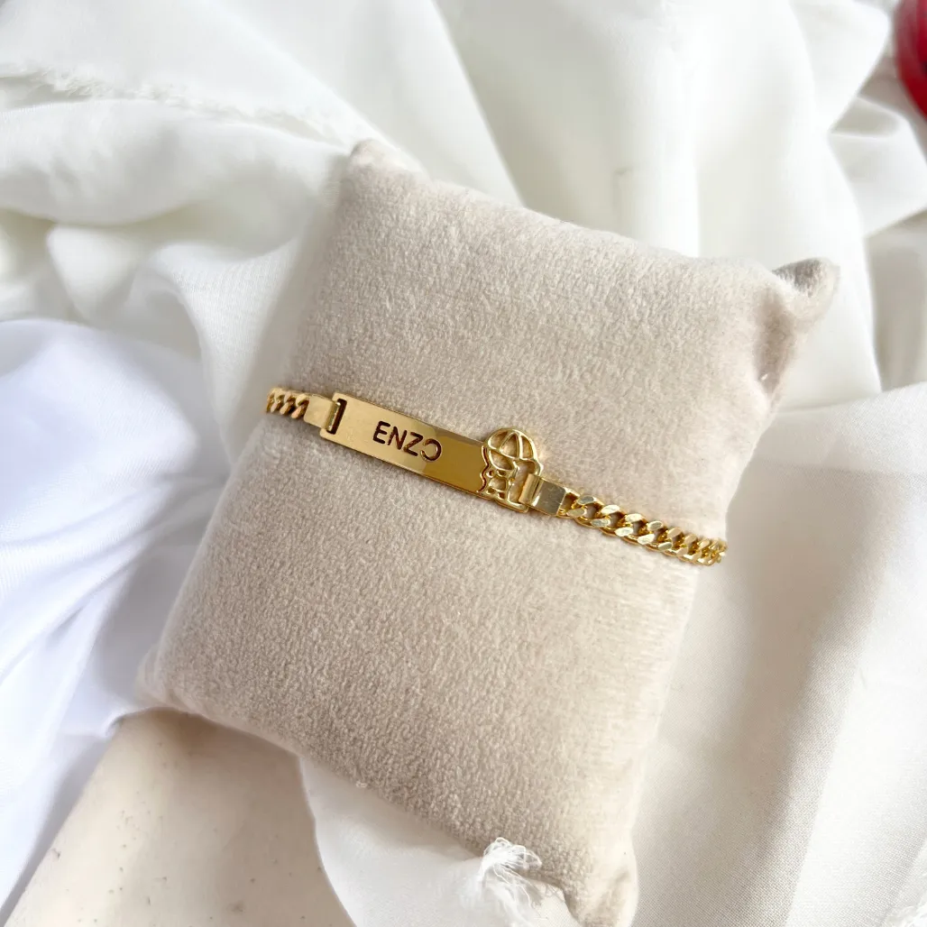 PULSEIRA INFANTIL PERSONALIZADA BL0964 - ENZO