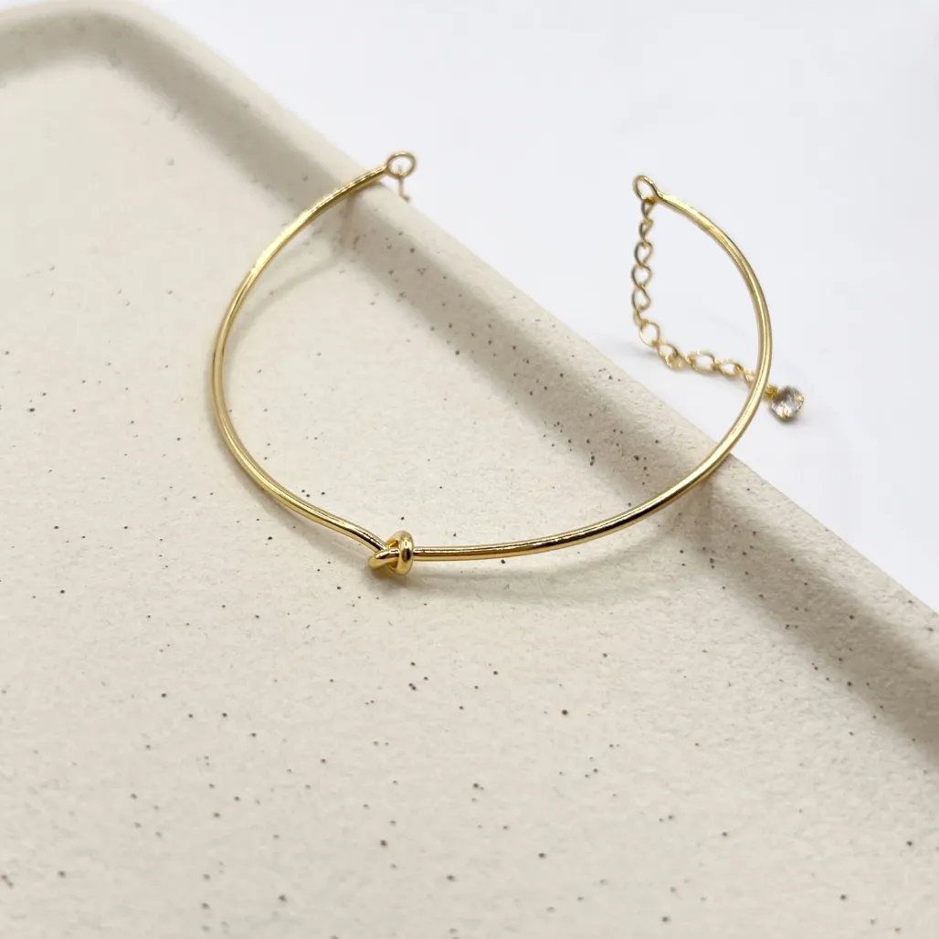 BRACELETE FIO DURINHO NÓ