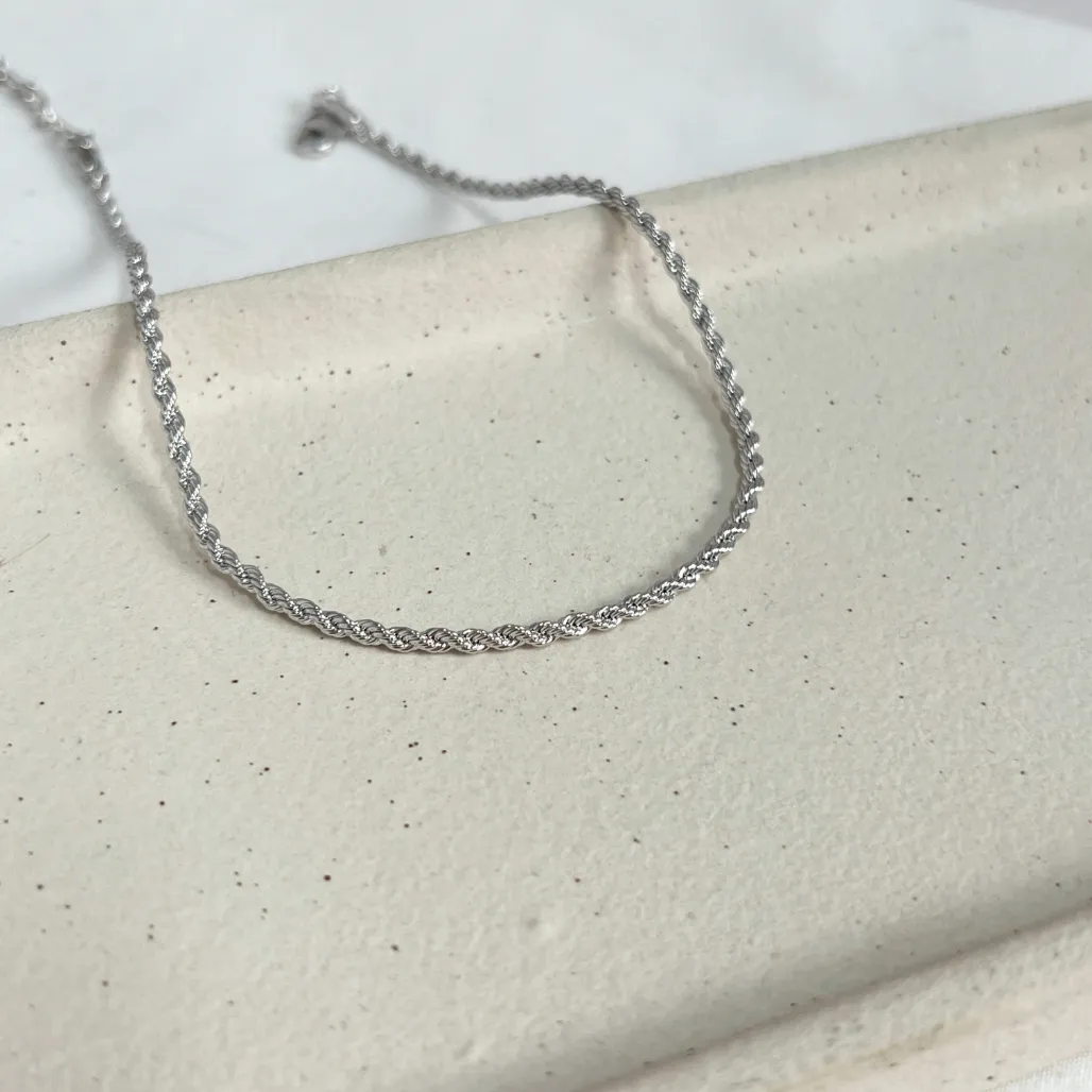 COLAR CHOKER CORDÃO BAIANO 2MM 35CM
