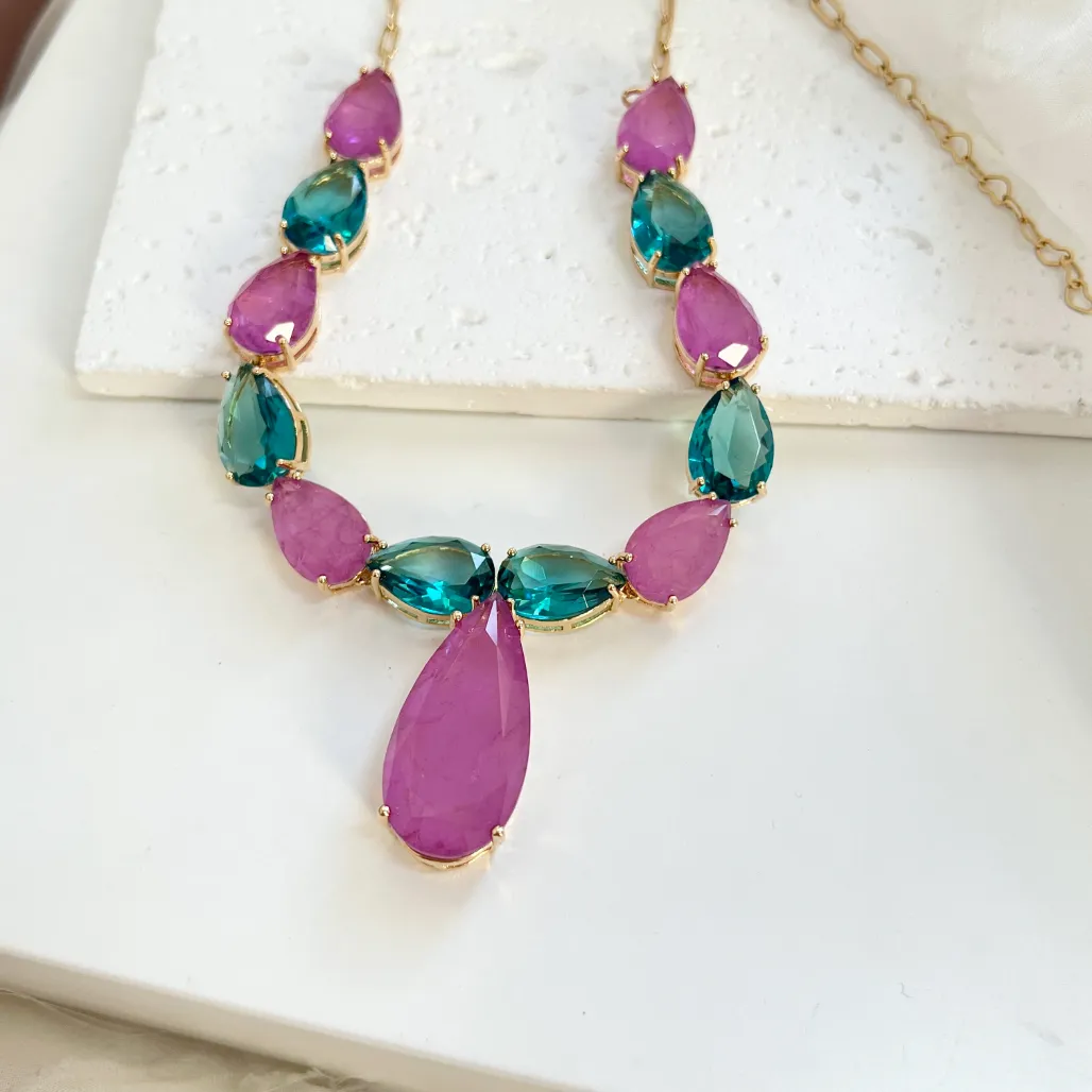 COLAR CHOKER GOTAS FUSION