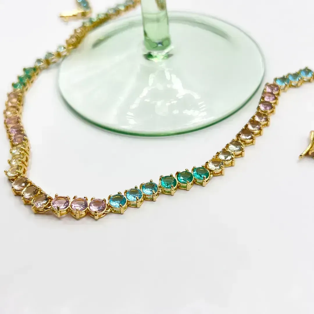 COLAR RIVIERA REDONDA CANDY COLORS