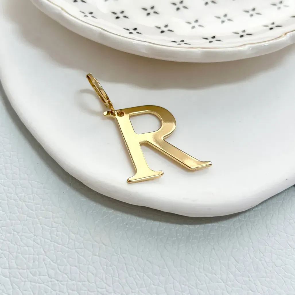 PINGENTE LETRA 2,5CM - R