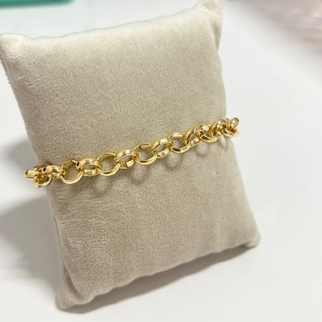 PULSEIRA ELO PORTUGUÊS 7MM