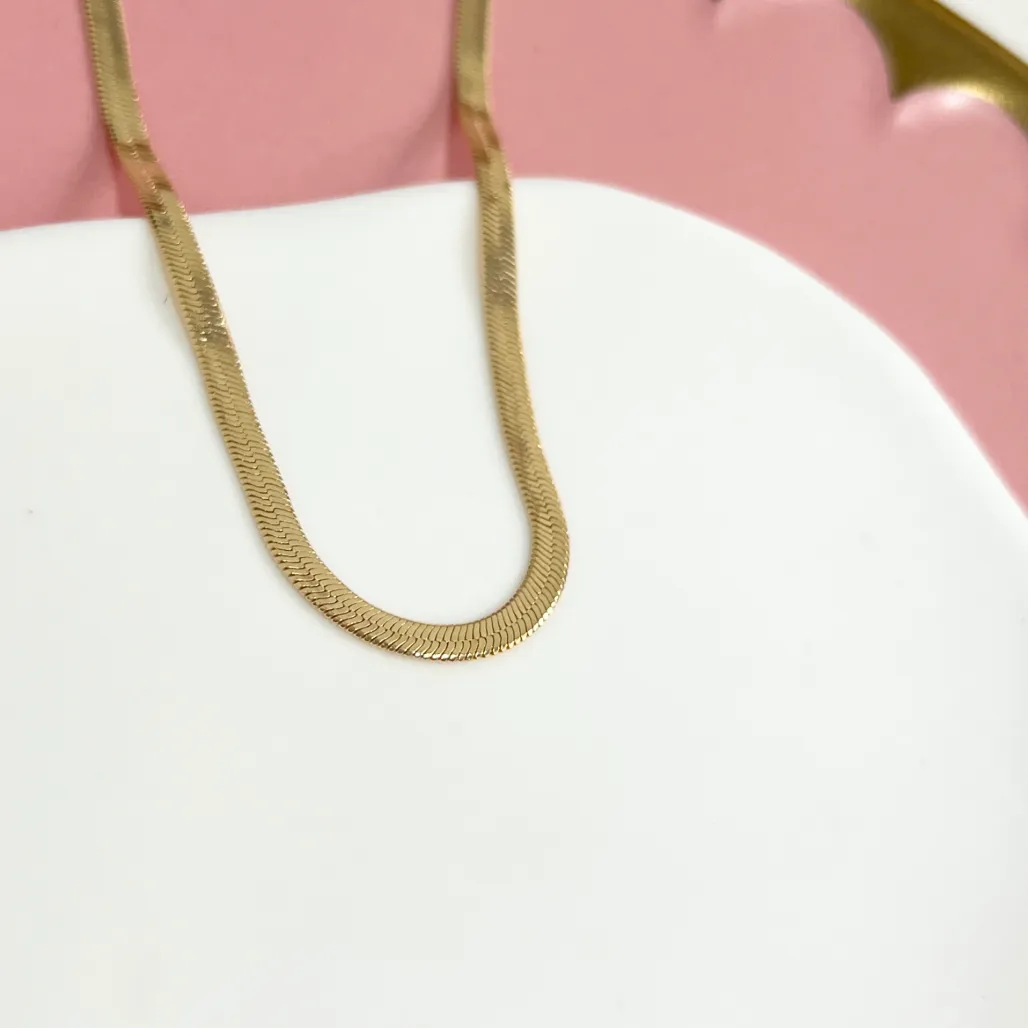 COLAR CHOKER FITA ITALIANA 3MM - 30CM + 10CM EXTENSOR