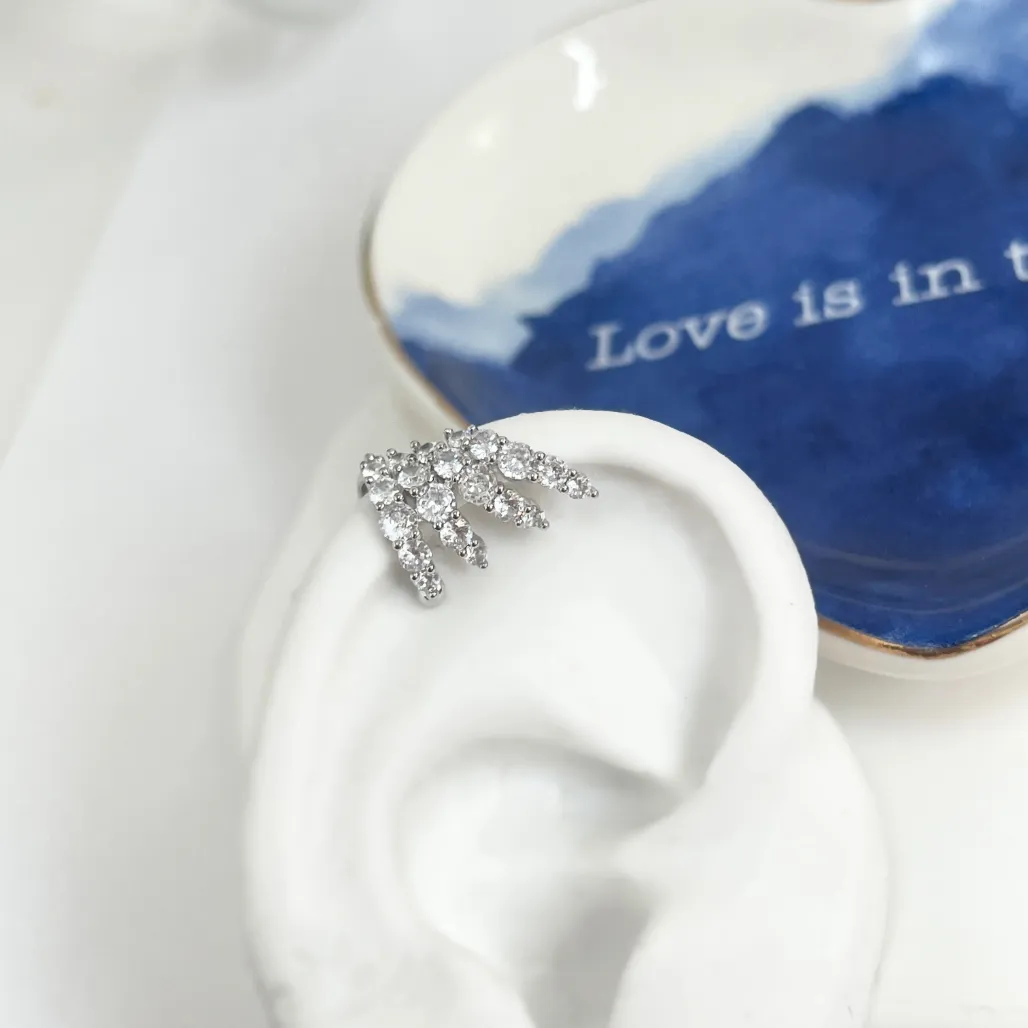 PIERCING FAKE PEDRAS DE ZIRCONIA