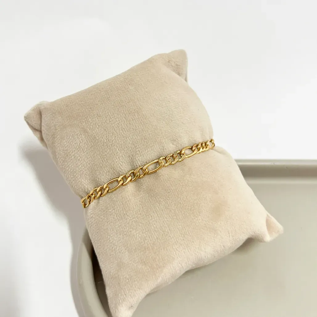 PULSEIRA MASCULINA 3X1 3MM 18CM