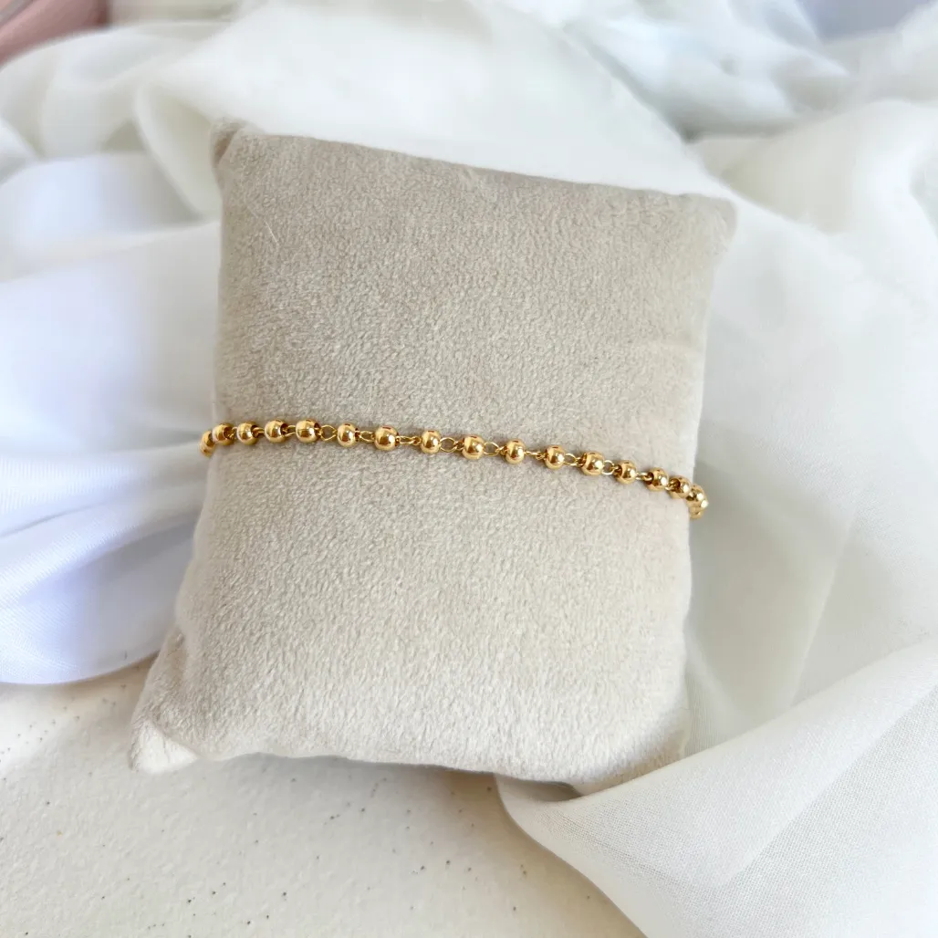 PULSEIRA INFANTIL MINI BOLINHAS