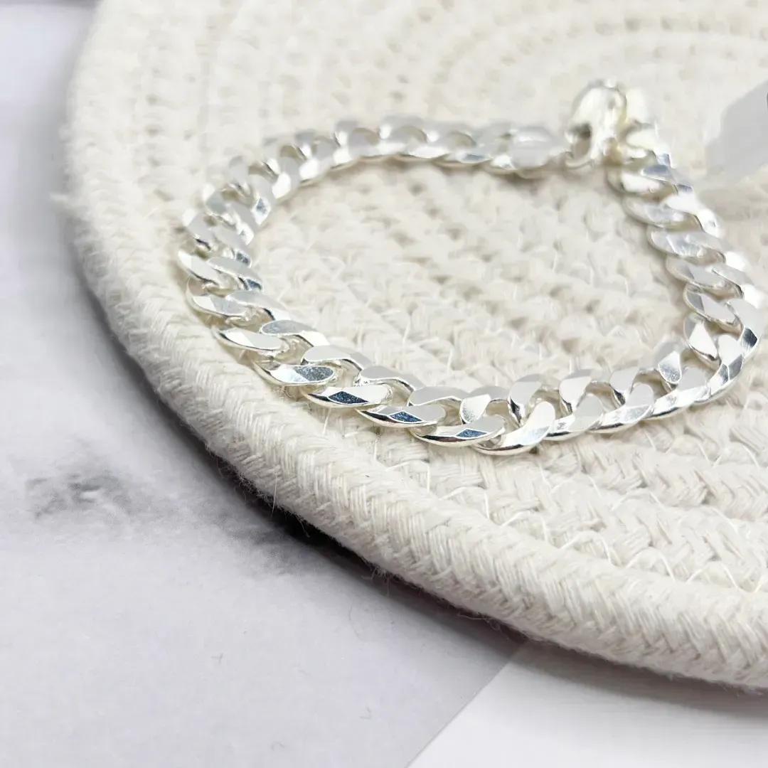 PULSEIRA PRATA925 10MM FIO200