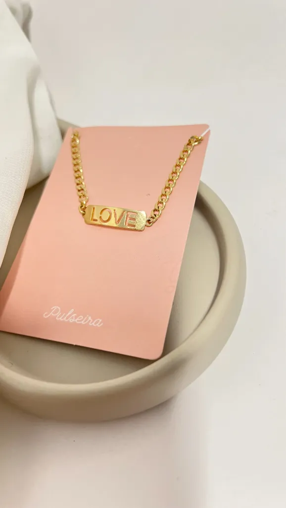 PULSEIRA ELO GRUMET LOVE