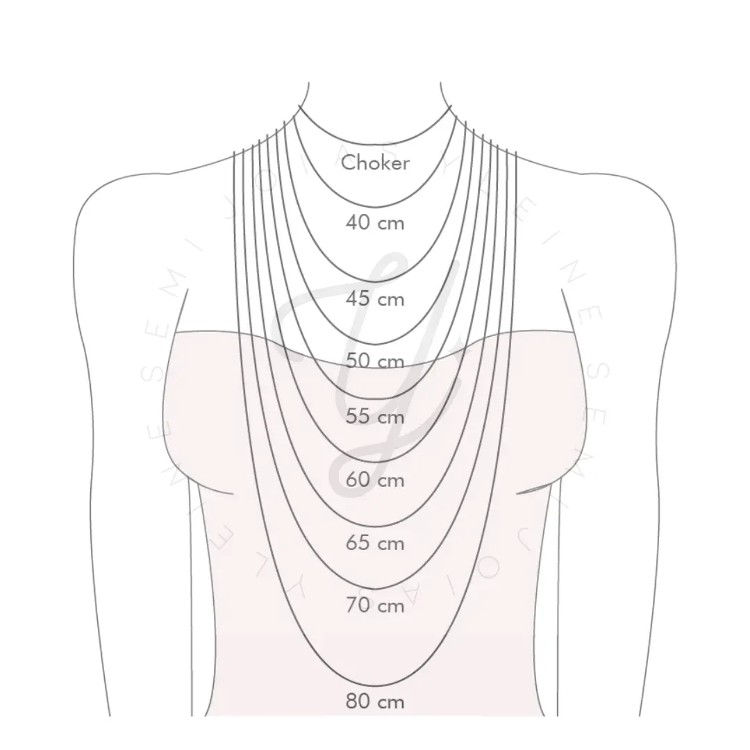 COLAR CHOKER 5 PEDRAS QUADRADAS