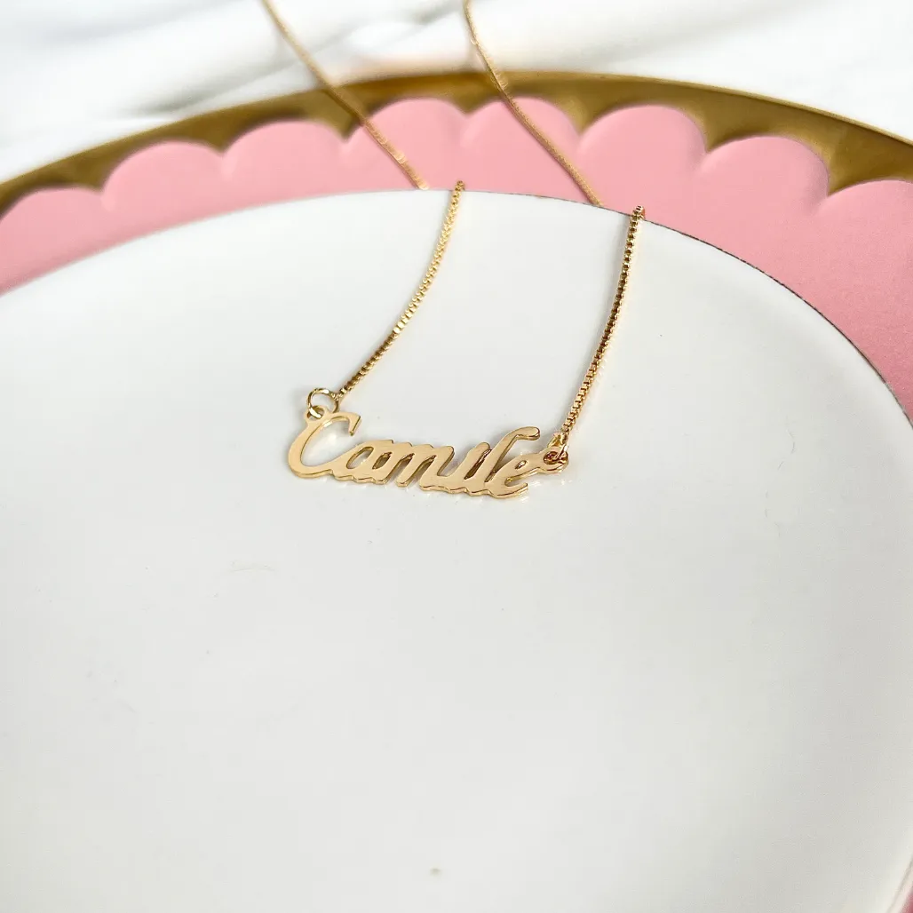 COLAR NOME FONTE 08 - CAMILE
