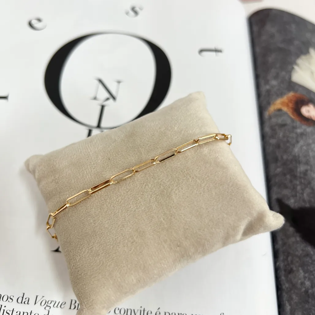PULSEIRA CARTIER LAMINADA IMPORTADA COM FECHO GAVETA E TRAVA