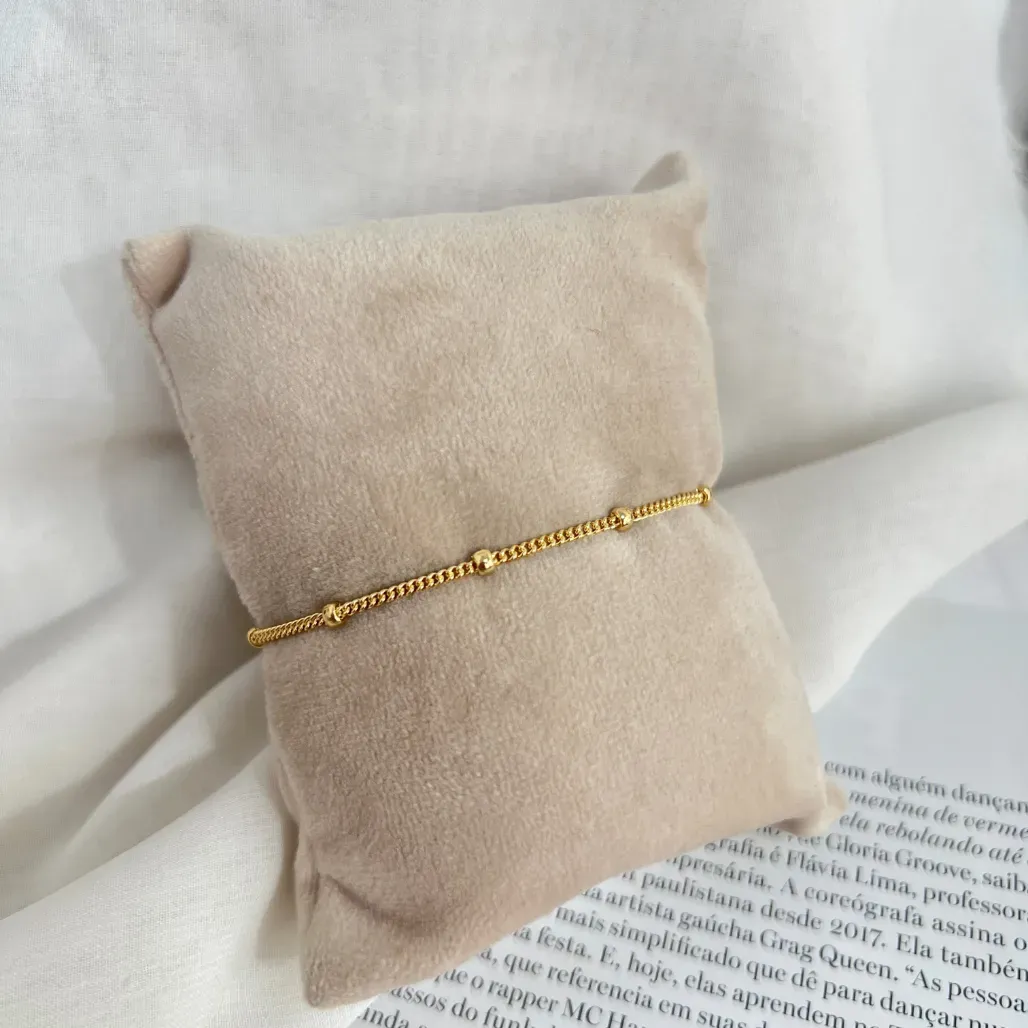 PULSEIRA INFANTIL BOLINHAS