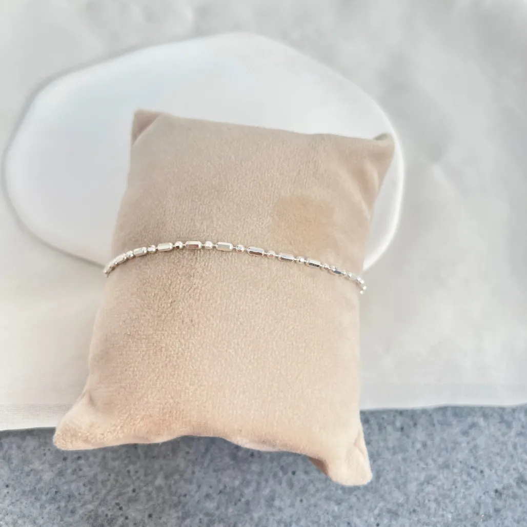 PULSEIRA PRATA925 BEADS CHAIN