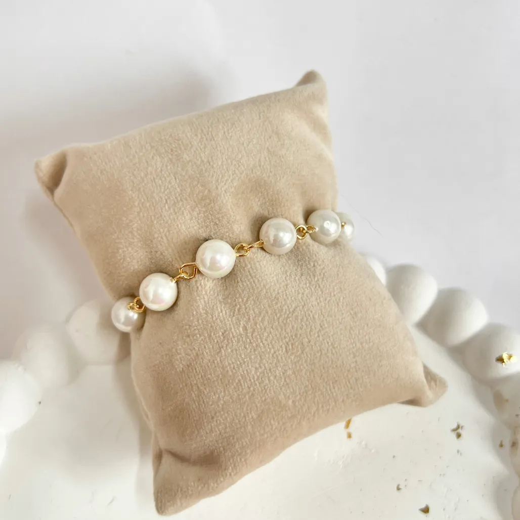 PULSEIRA DE PÉROLAS SHELL