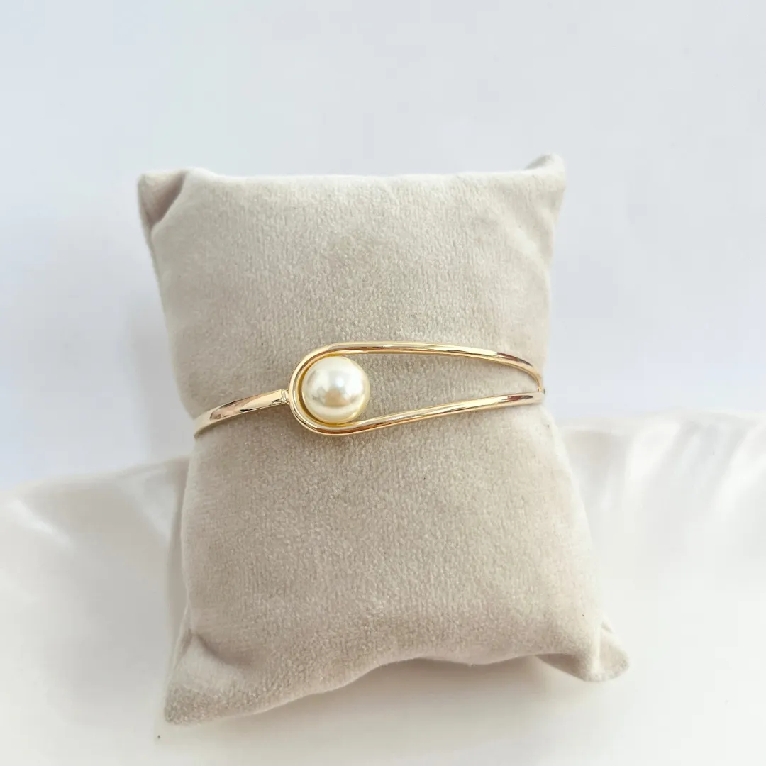 BRACELETE ABERTO PÉROLA