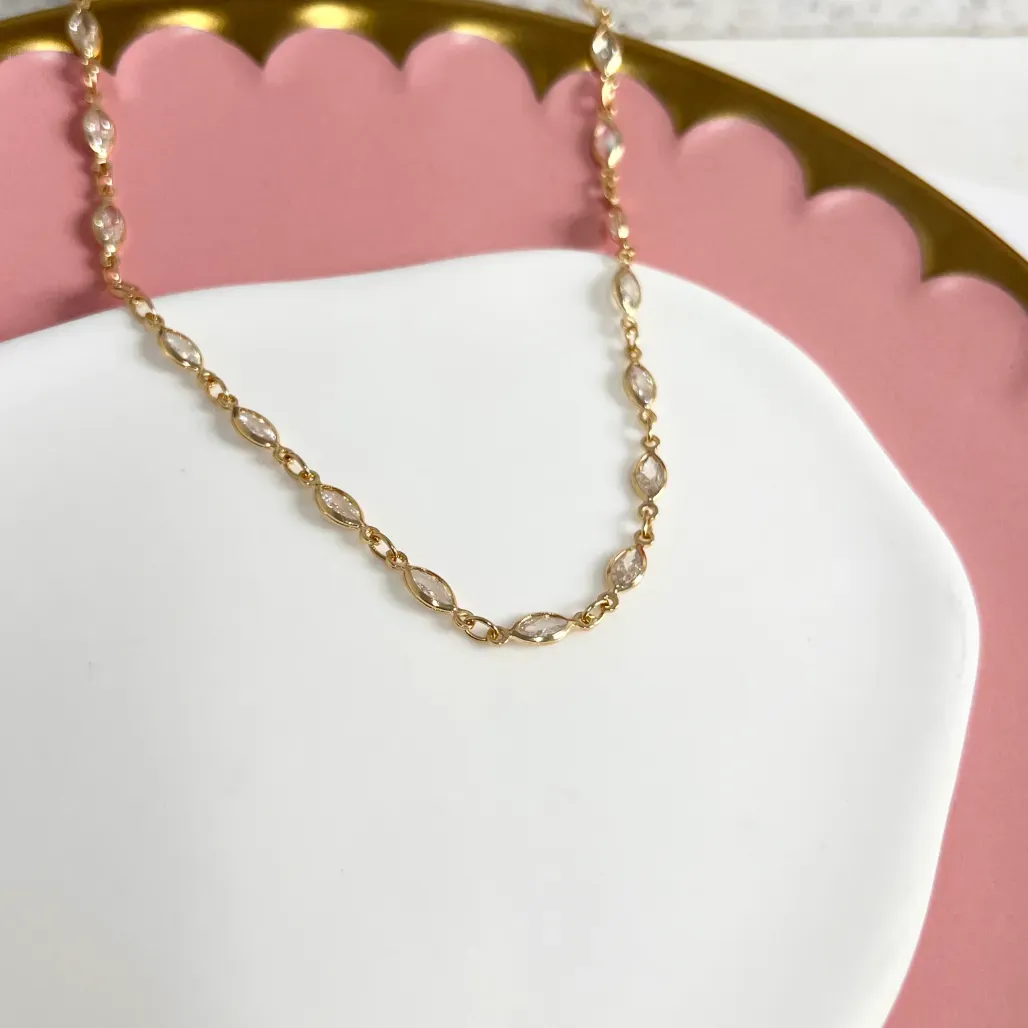 COLAR CHOKER NAVETES 35CM