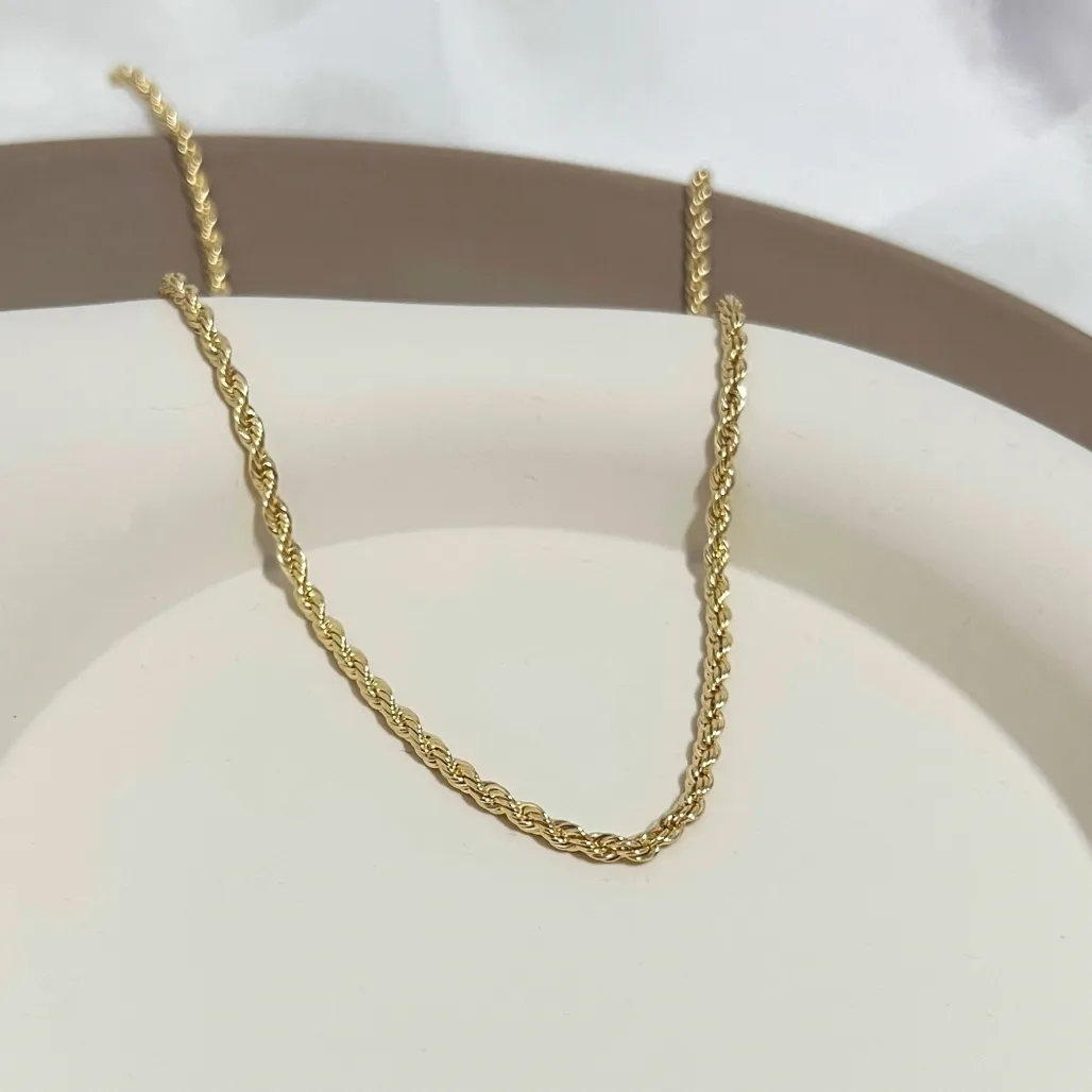 COLAR CORDÃO BAIANO 2,5MM - 45CM