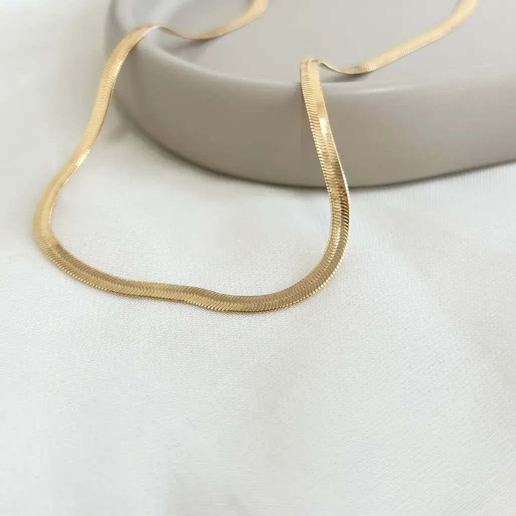 COLAR FITA ITALIANA 3MM - 40CM