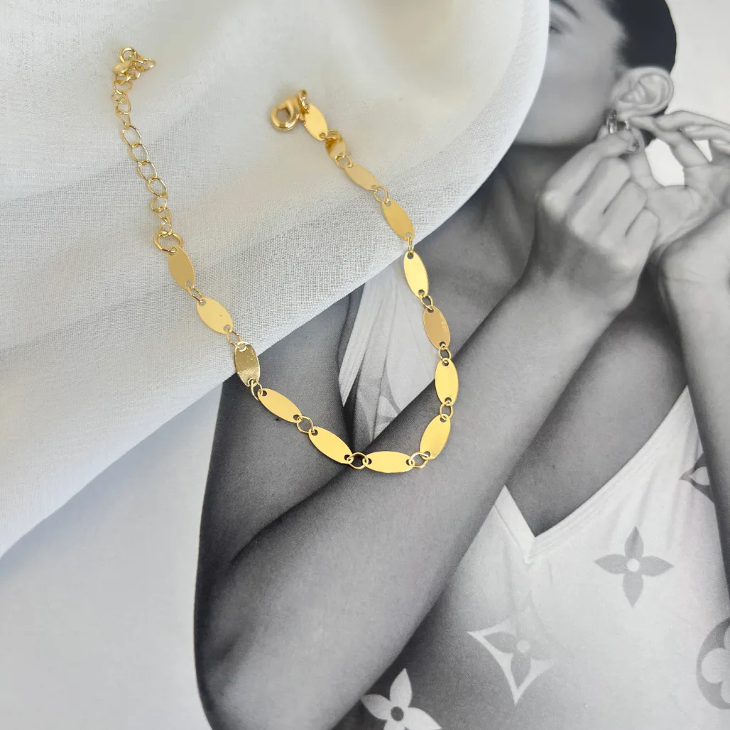 PULSEIRA CHAPA OVAL